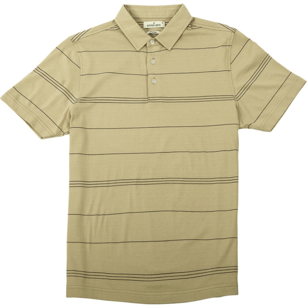 Stitch Note Vintage Yarn Dyed Polo